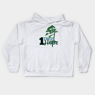 1 tree 1 hope Kids Hoodie